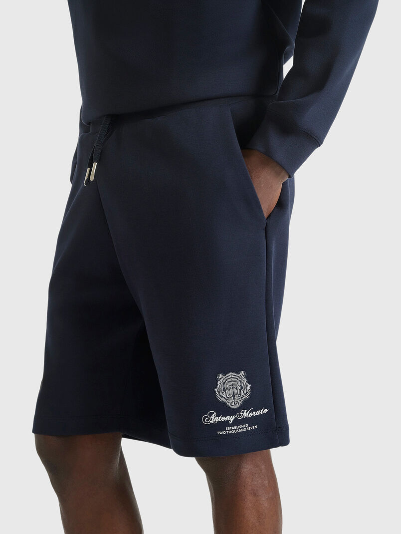 Cotton-blend shorts  - 3