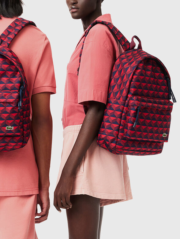 Multi-coloured unisex backpack - 2