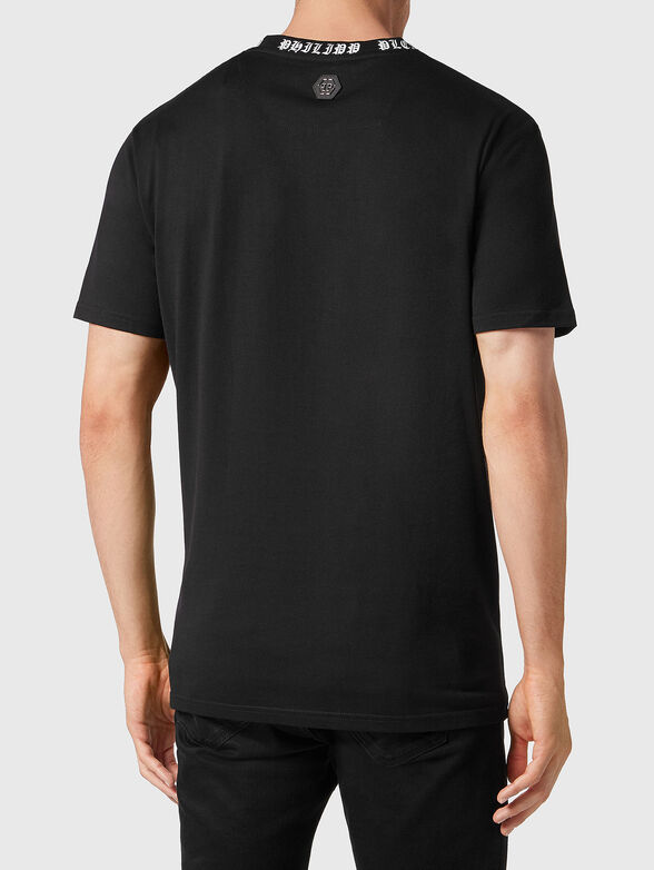 SKULL & BONES T-shirt in black  - 3