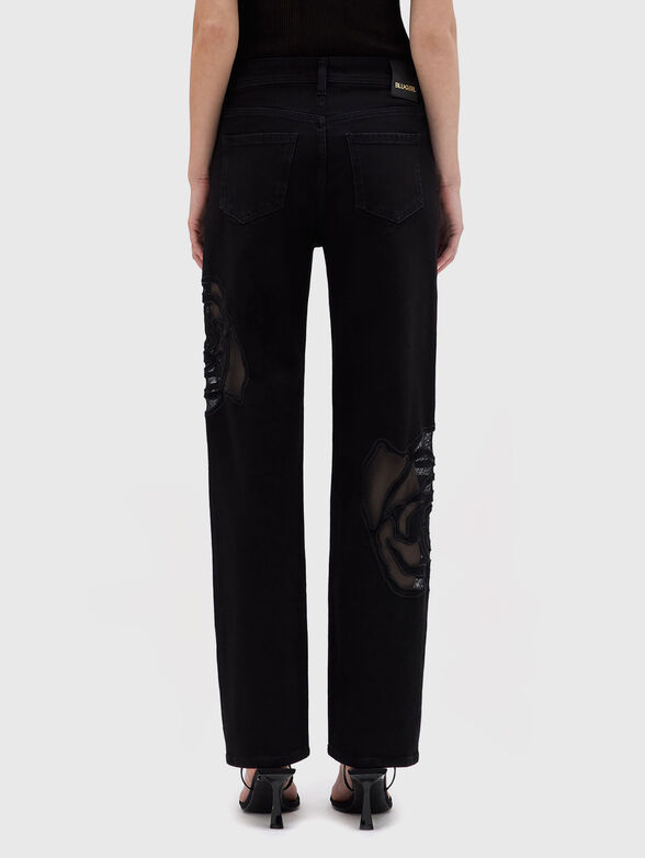 Straight jeans with accent details - 2
