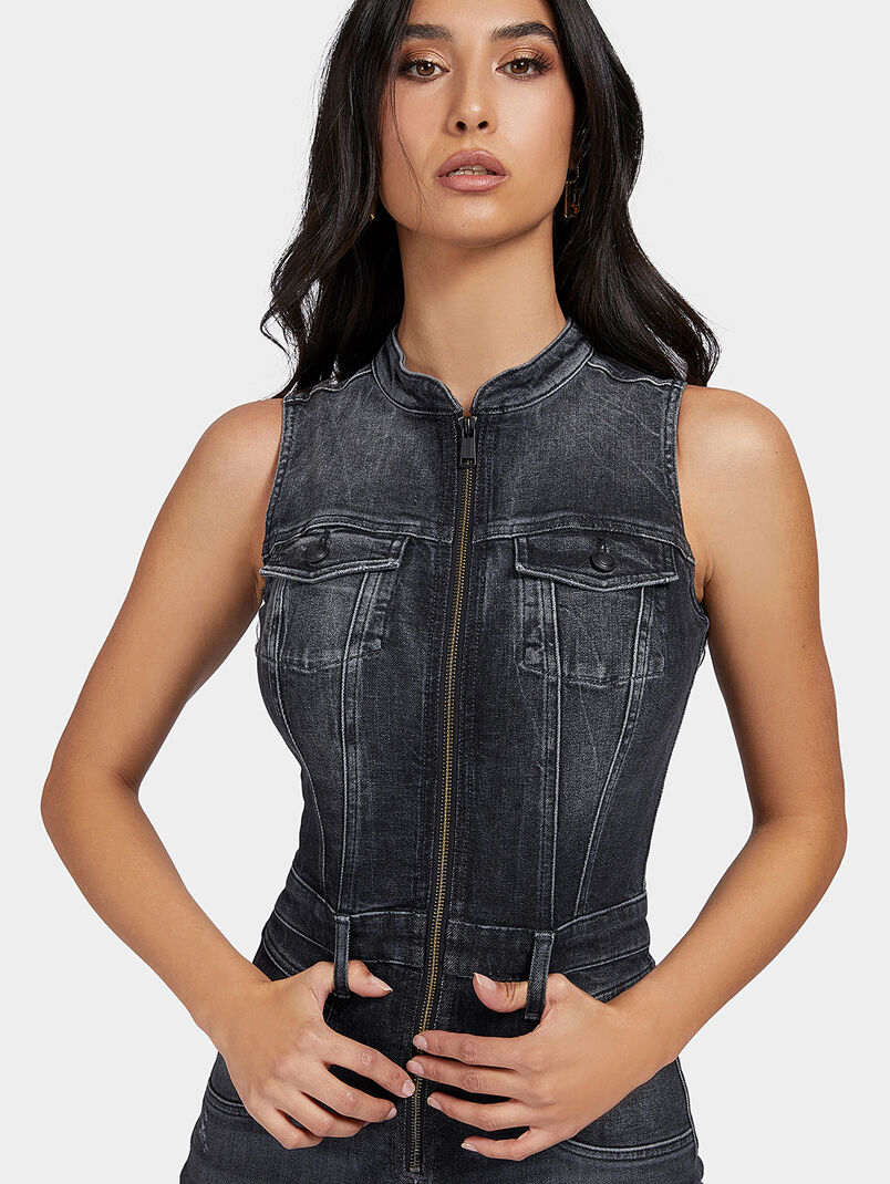 AVRIL Denim jumpsuit - 3