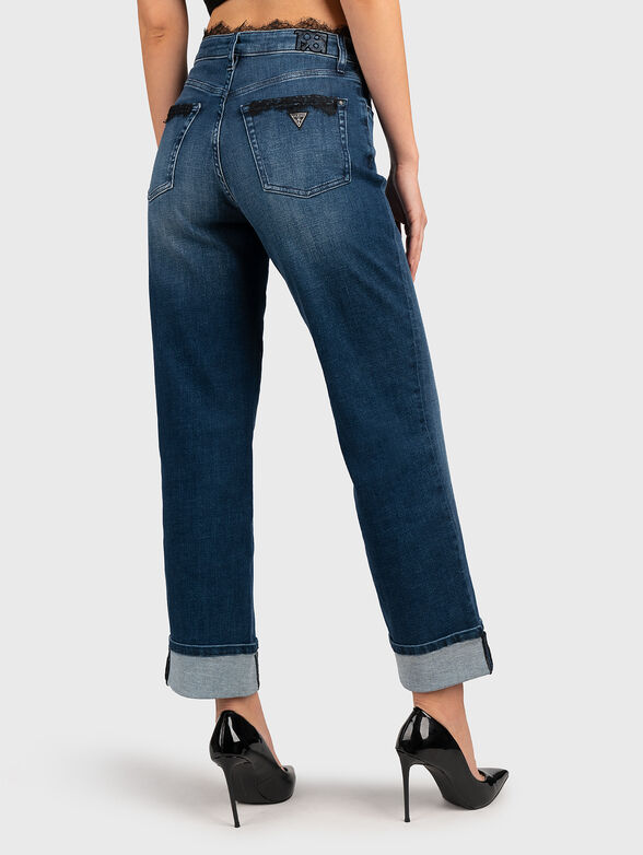 MELROSE jeans with lace accents - 2
