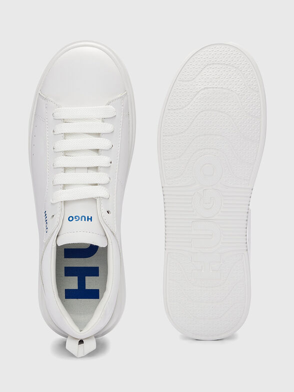 Leather sneakers - 6