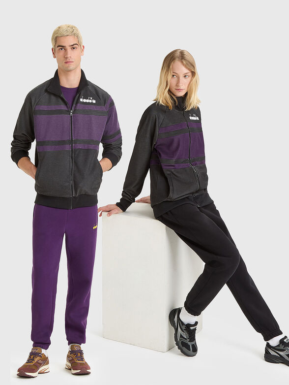 Sweatshirt with contrasting details - 1