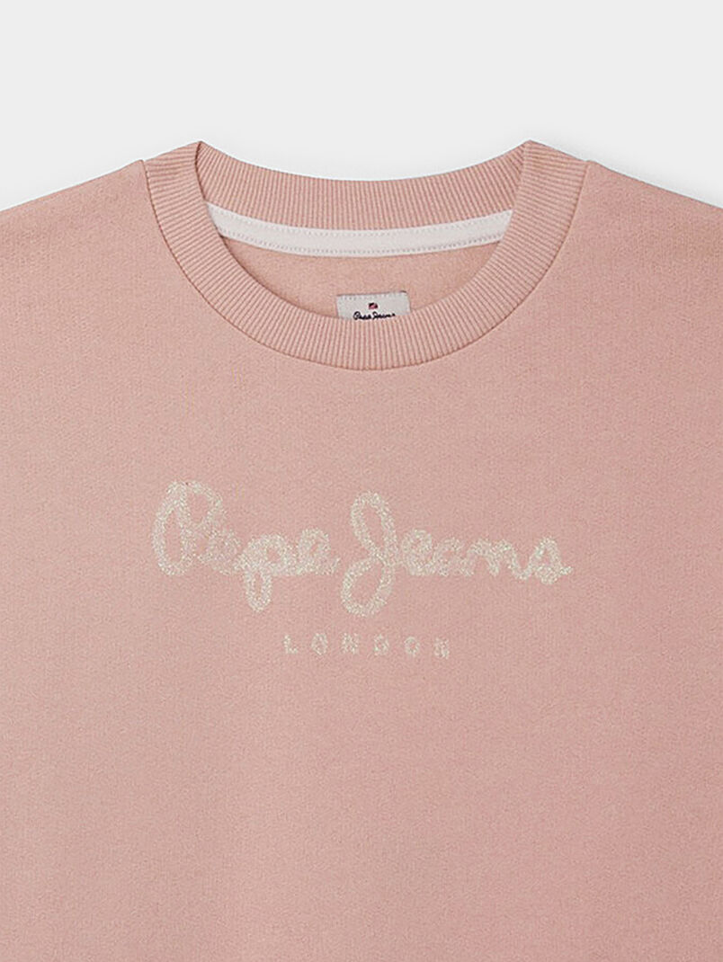 WINTER ROSE cotton sweatshirt - 3