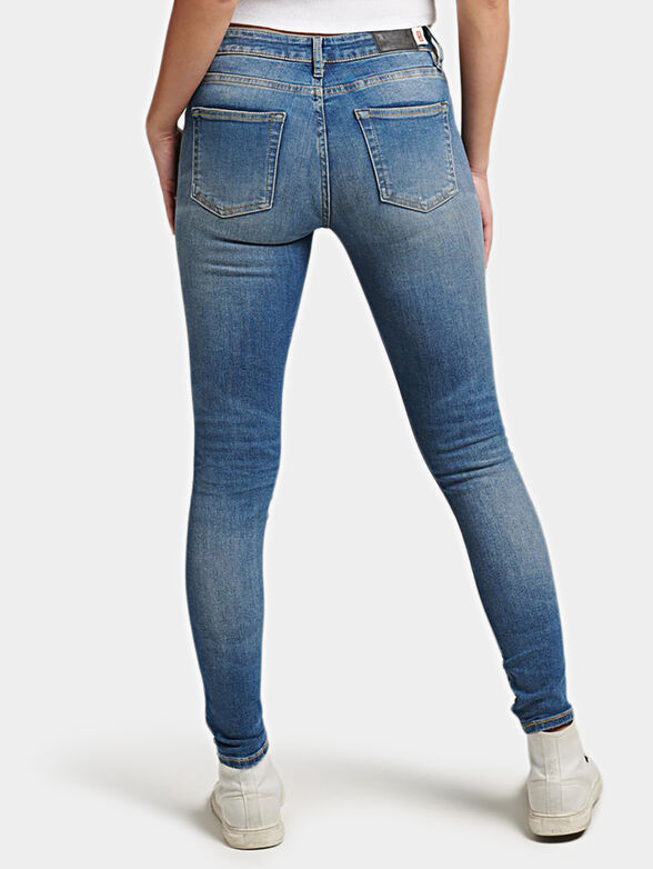 Skinny jeans in black color - 2
