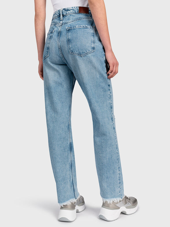 Jeans with distressed effect - 2