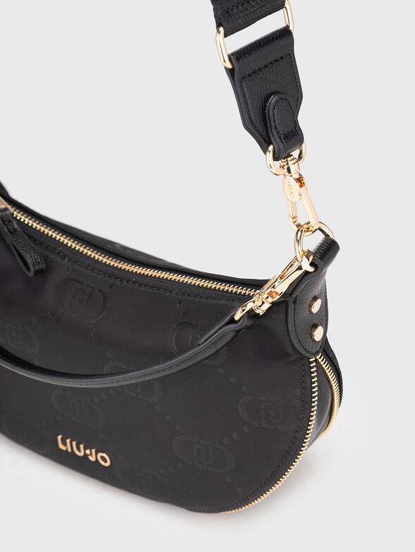 Crossbody bag with monogram print - 5