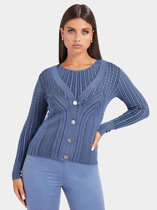 ARIELLE cardigan with buttons