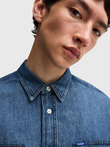 EBINO denim shirt  - 5