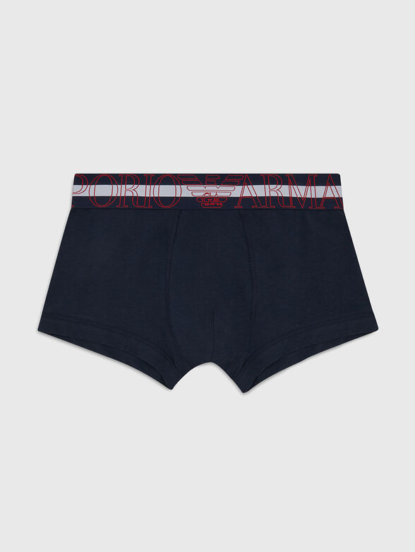 Black cotton blend boxers - 4