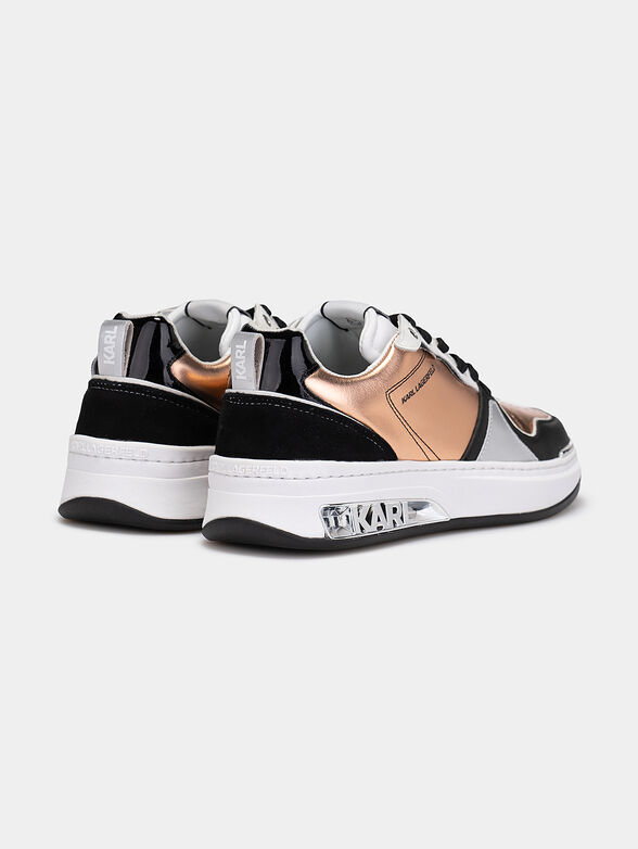 ELEKTRA Sneakers with accents in fuxia - 3