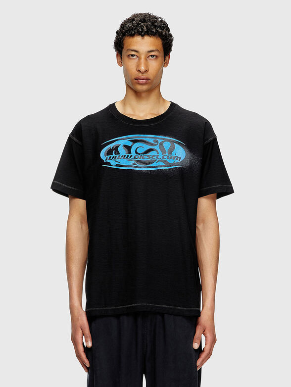 T-NORM-T1 cotton T-shirt with print - 1