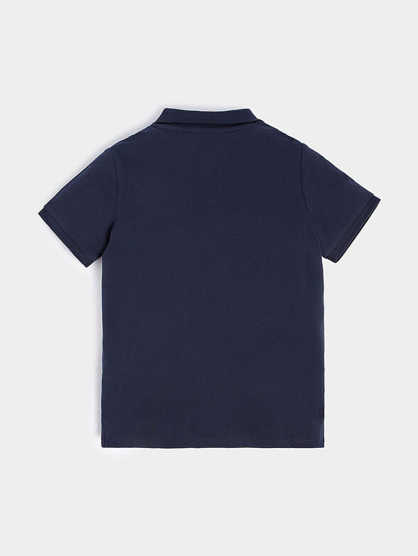 Blue polo-shirt - 2