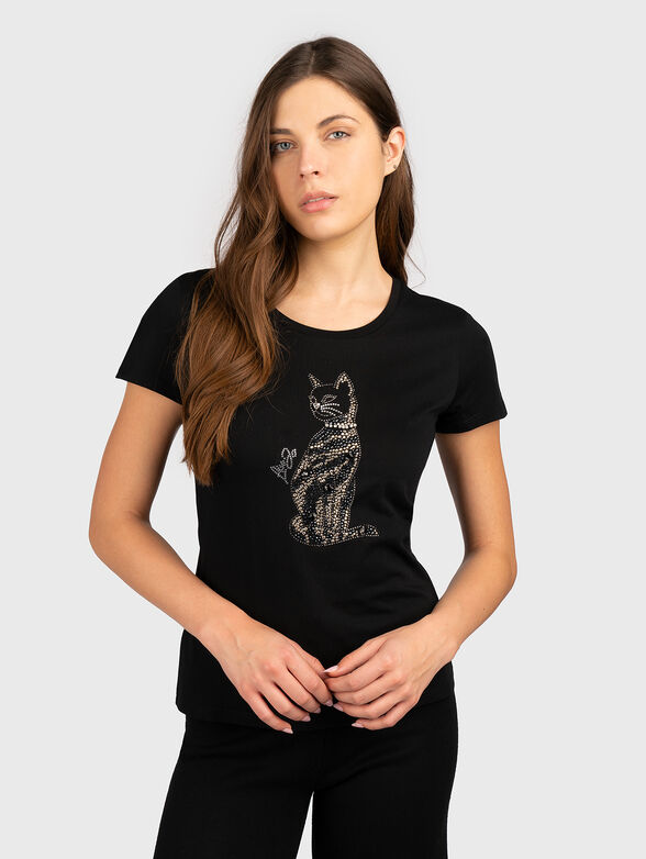 Rhinestones T-shirt - 1