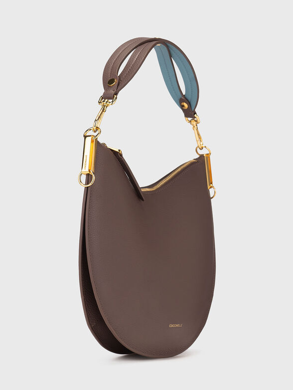 Leather bag with logo - 4