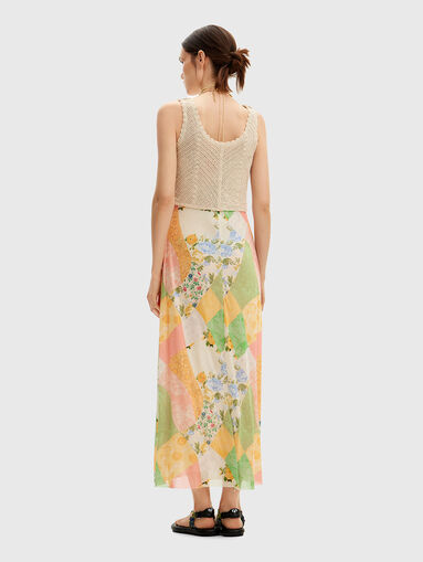 Dress with removable knit top - 3