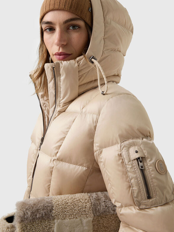 FELINE padded jacket with hood - 4