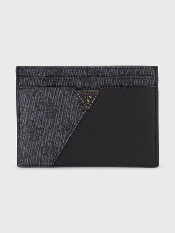 Double card holder with 4G monogram logo - 1