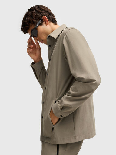 BASIN TECH overshirt - 4