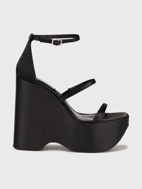 VARIA black platform sandals - 1