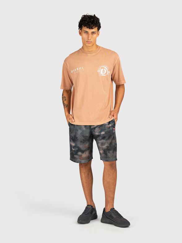 Black cotton T-shirt - 1