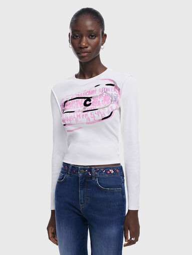 Slim jeans with embroidered details - 3