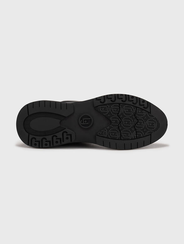 LILY 09 balck slip-on shoes - 5
