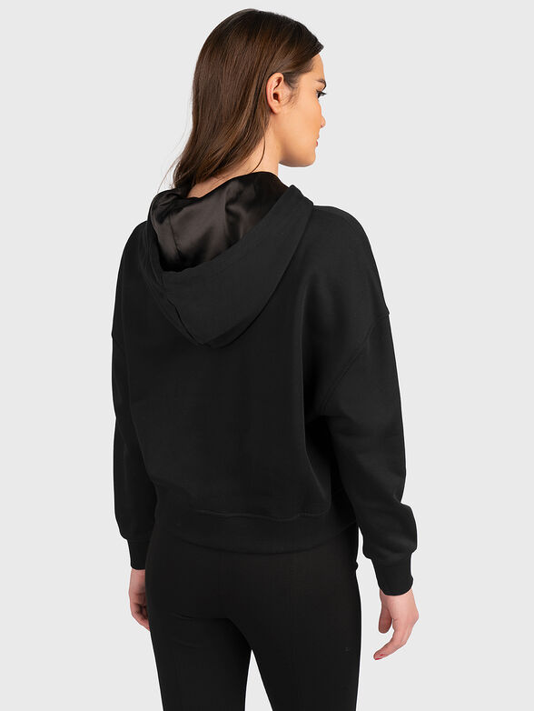 ALICIA black sweashirt with shiny applications - 2