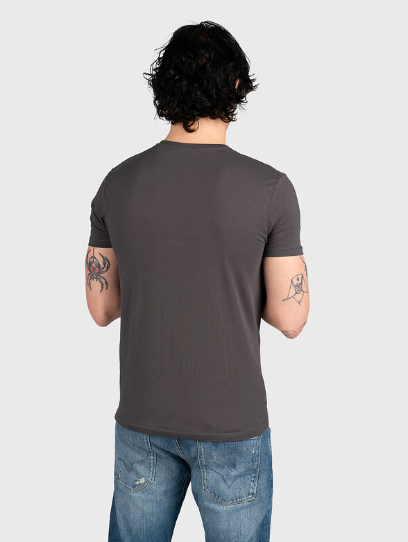 JACK dark blue T-shirt with logo detail - 2