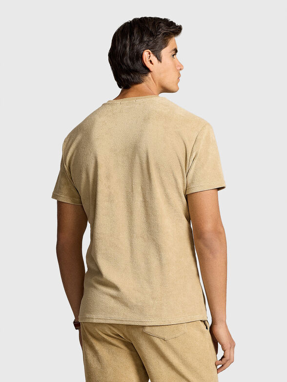 TERRY T-shirt with logo embroidery - 3
