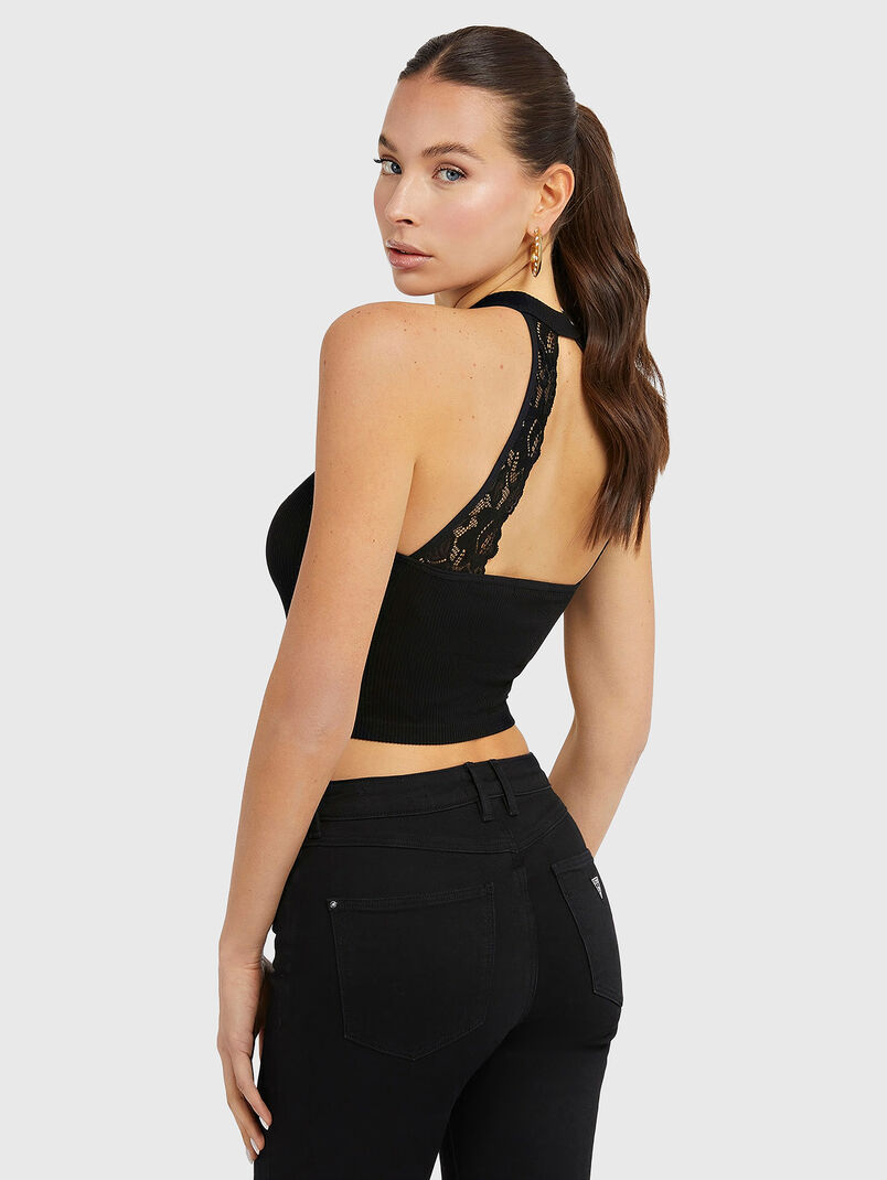 TORI black top with accent back - 3