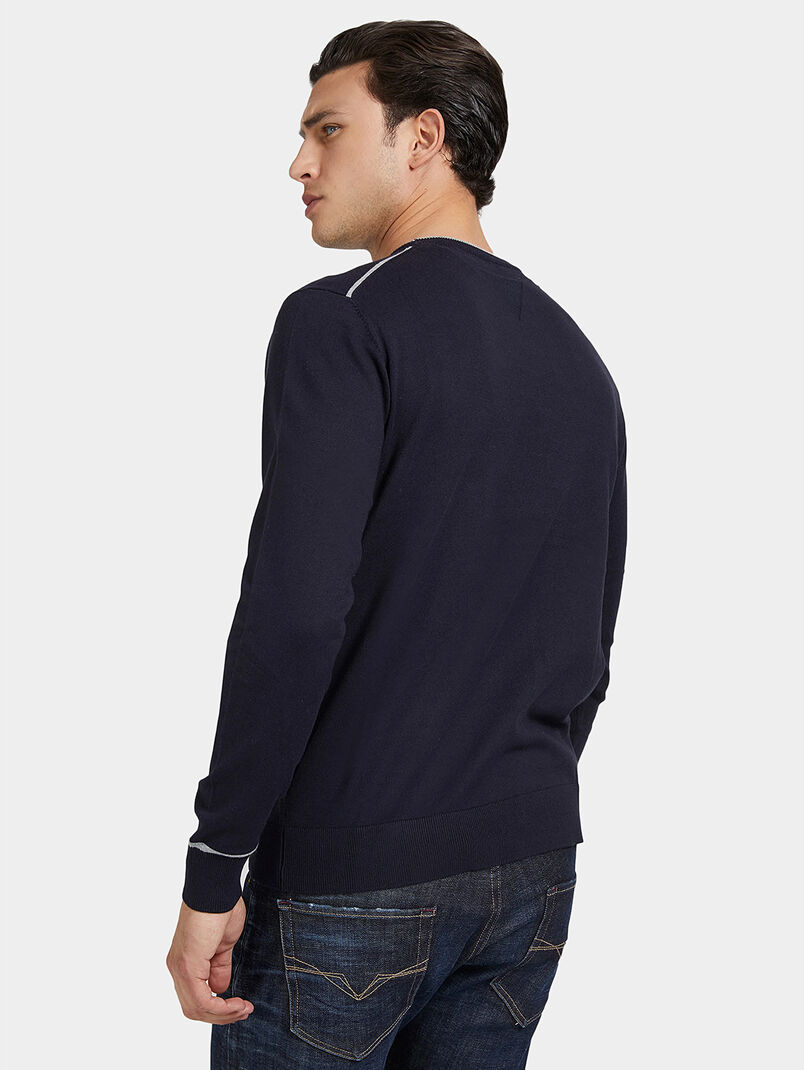 Dark blue sweater KEVIN - 3