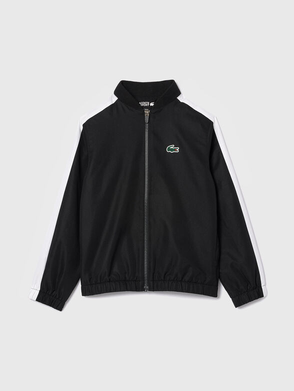 Black sports tracksuit - 1