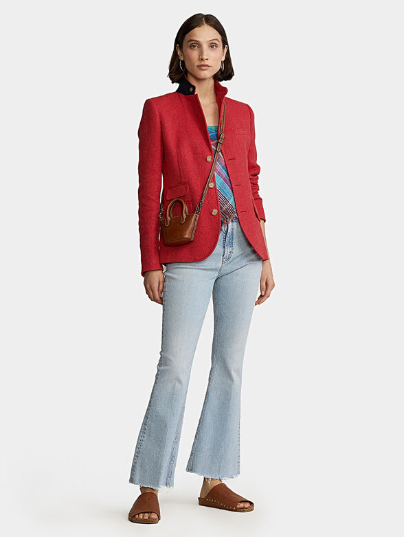 Red blazer - 2