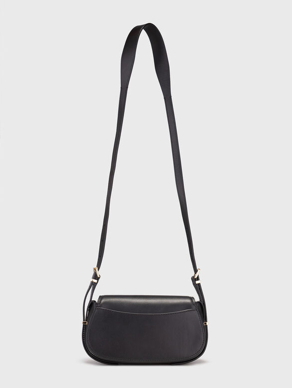 Leather crossbody bag with logo - 2