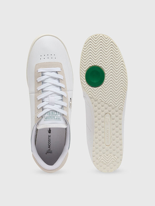 Sports shoes in leather - 6