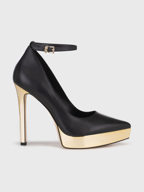 XENIA leather heeled shoes - 1