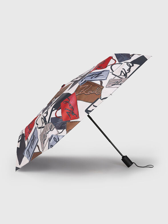 Umbrella with logo print - 0