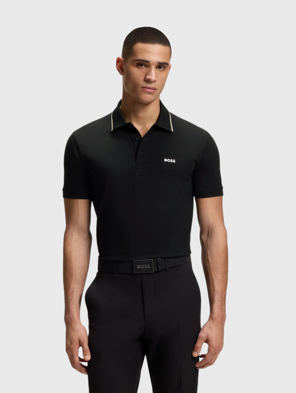 Polo shirt with contrasting trim - 1