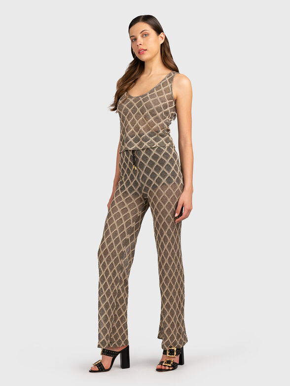 Pants with sheer effect - 4