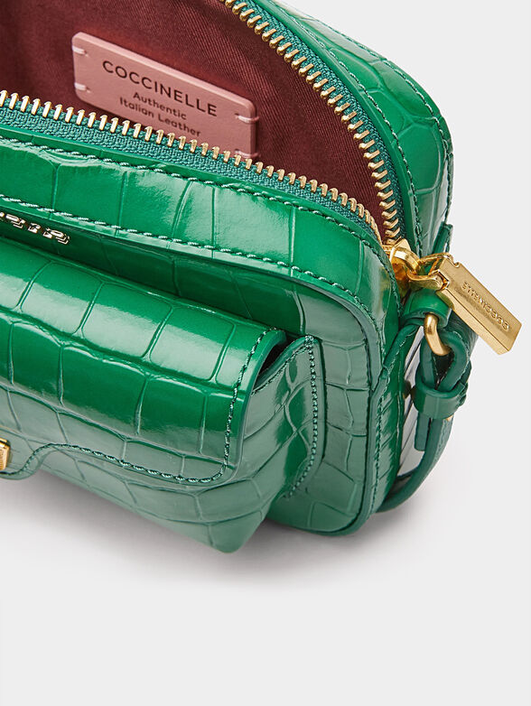 COCCINELLE BEAT MINI Bag with crocodile-effect - 3