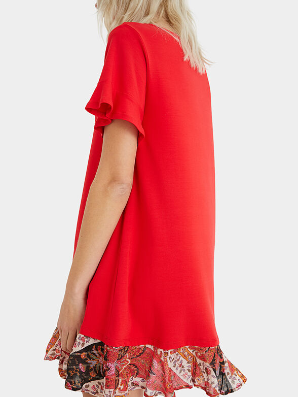 KALI Dress in red color - 3