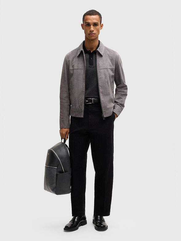 Backpack with monogram logo print - 2