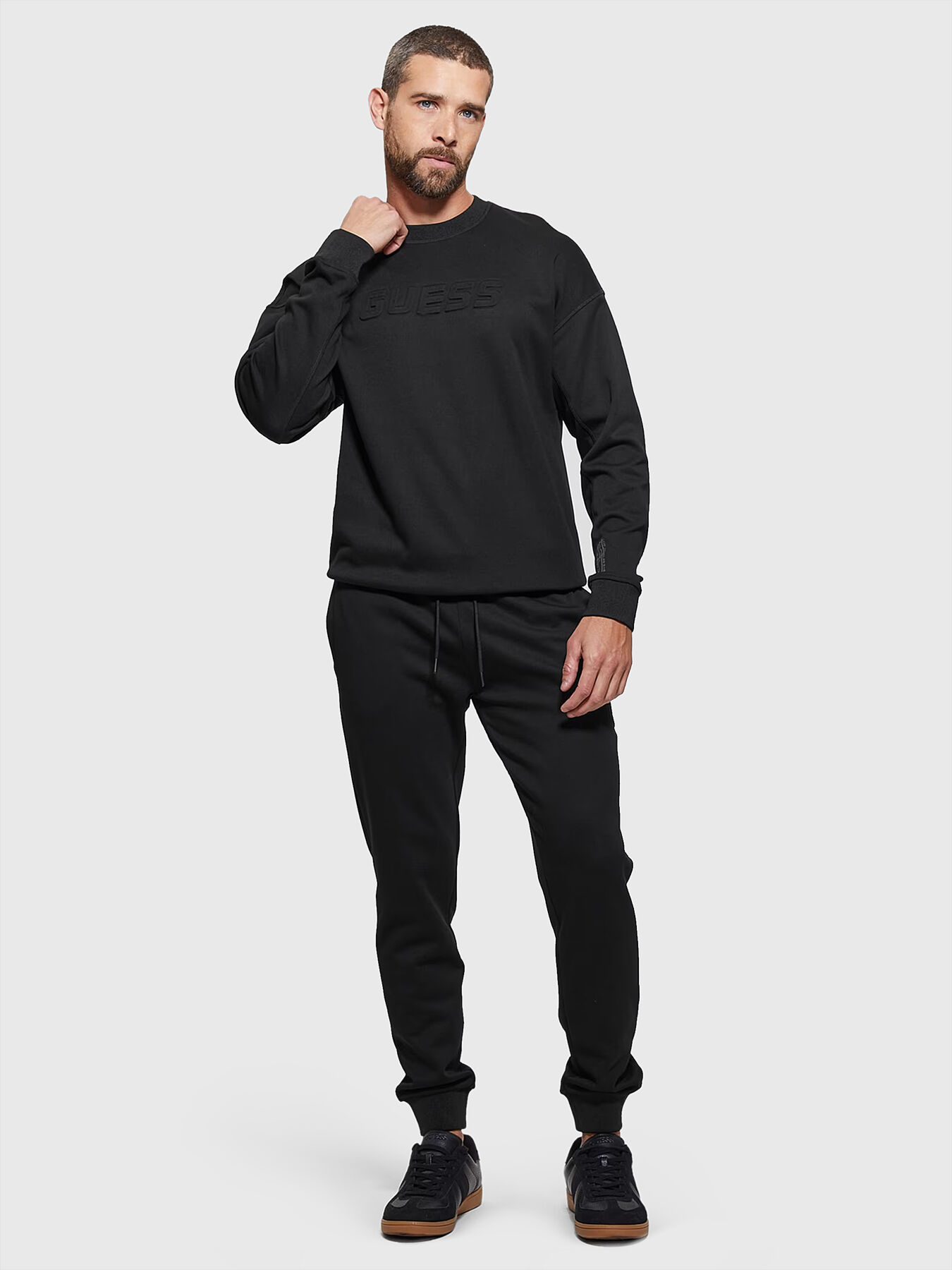 SHEEN sports pants in black brand GUESS — Globalbrandsstore