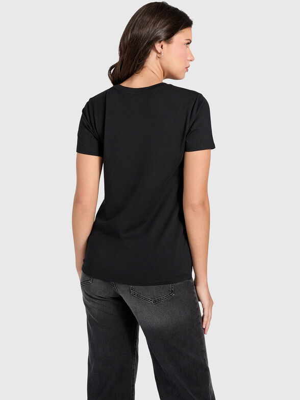 T-shirt with contrasting print - 3