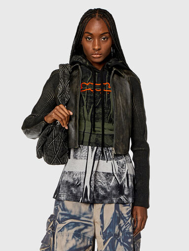 L-TOTEM leather jacket - 5