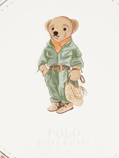 Small round purse with Polo Bear print - 4
