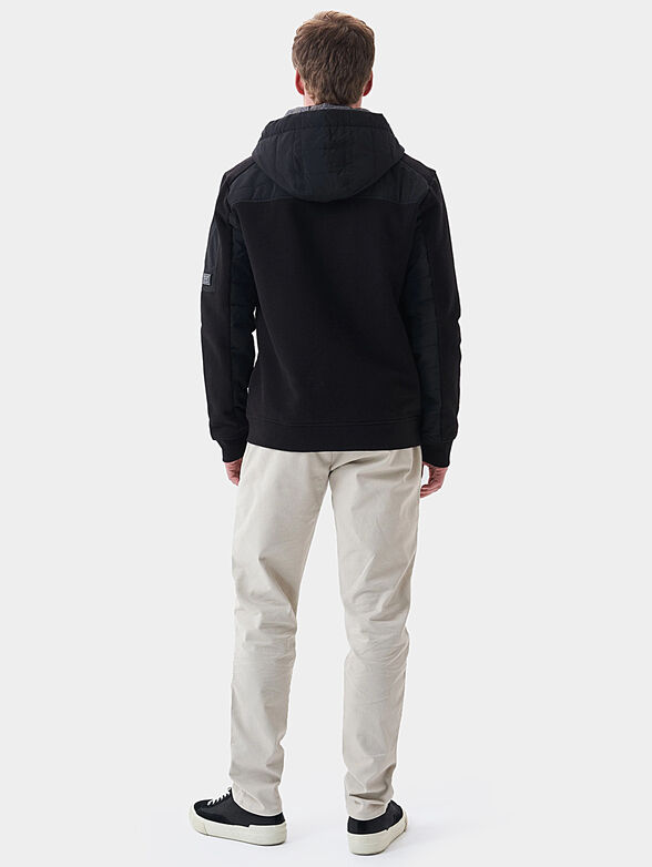 Black jacket with hood - 4