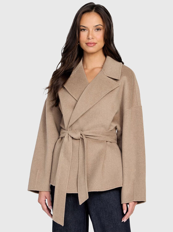 ELLA short wool coat - 1
